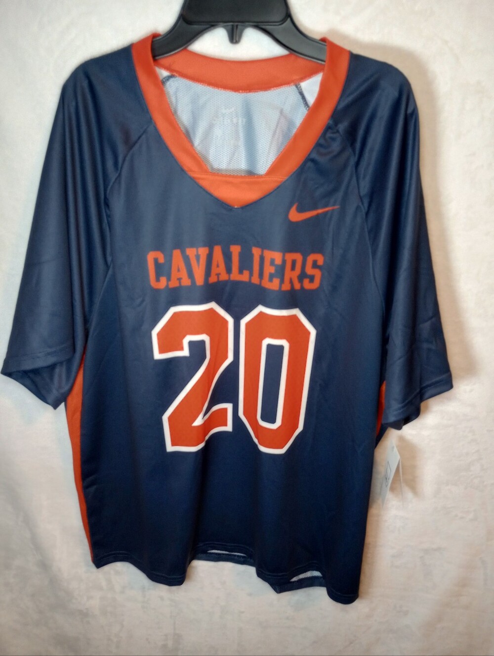 Nike Collegiate Blokecore Virginia Cavaliers Lacrosse Jersey NWT Sample NCAA New